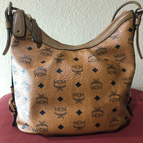 MCM Cognac Hobo - Picture 2 of 14